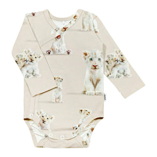 Baby Print Wrap Bodysuit