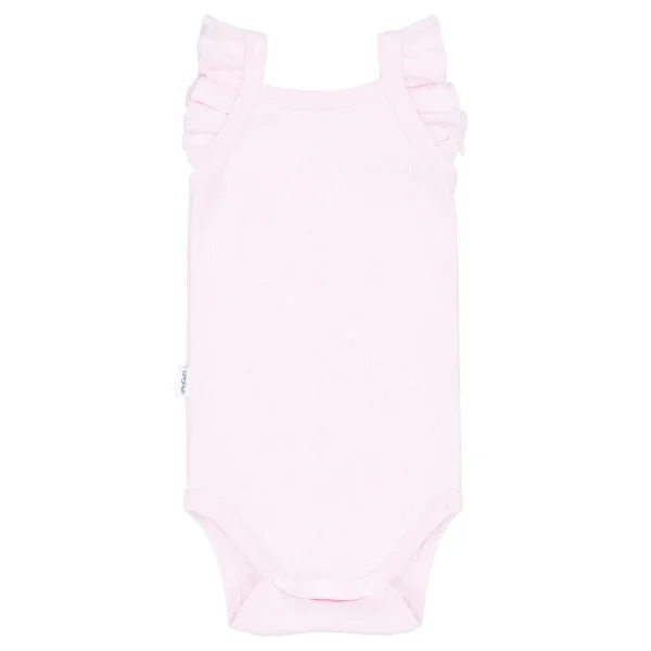 Baby Rib Ruffle Body