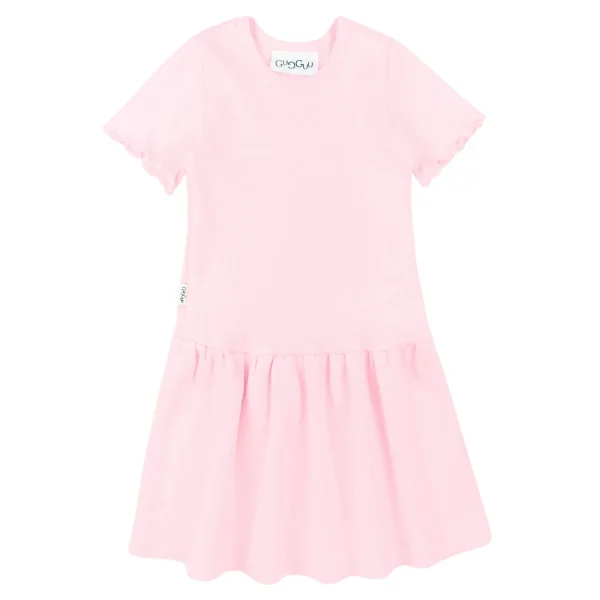 Classic Rib Short Sleeve Dress