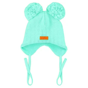 Cotton Double Tuft Baby Beanie