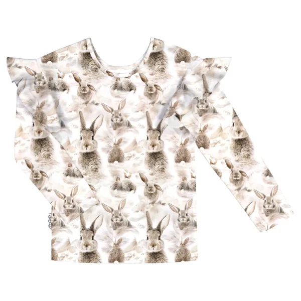 Outlet Print Frilla Shirt