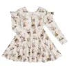 Outlet Print Smoc Dress
