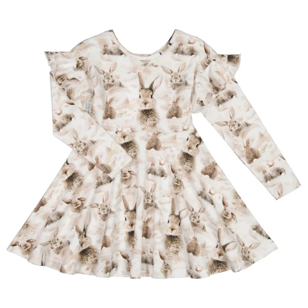 Outlet Print Smoc Dress