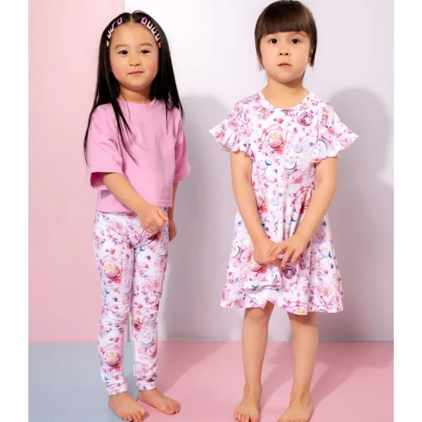 Print Smoc T-Shirt Dress
